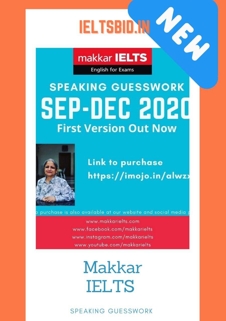 makkar ielts speaking guesswork spet-dec
